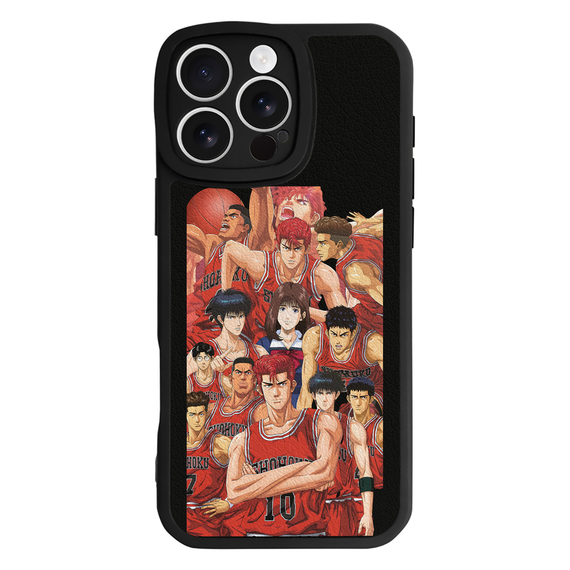 （画像用） SLAM DUNK／スラムダンク 【iPhone 16シリーズ対応】シリコンスマホケース（レザー調） 材質：シリコン